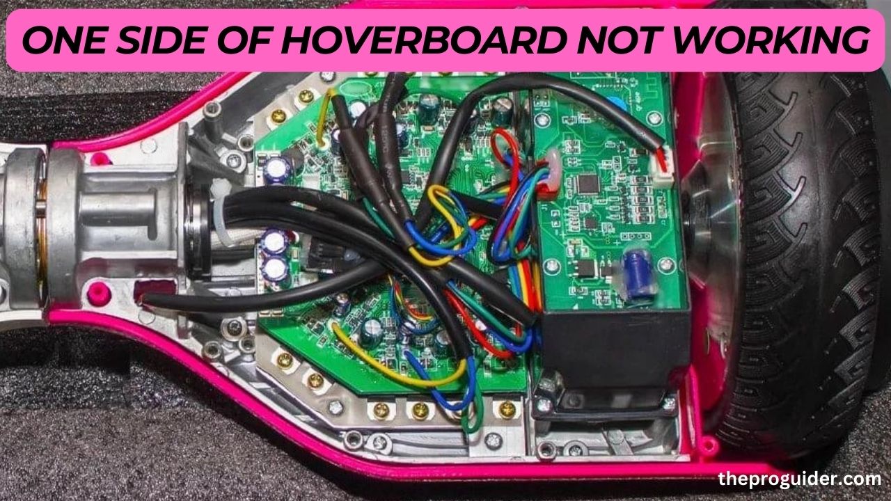 one side of hoverboard not working